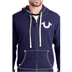 True Religion Men's Buddha Zip Hoodie - Navy