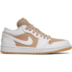 Nike Air Jordan 1 Low M - White/Hemp/Gum Yellow