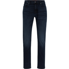 HUGO BOSS Blue - Men Trousers & Shorts HUGO BOSS Stretch Denim Jeans - Dark Blue