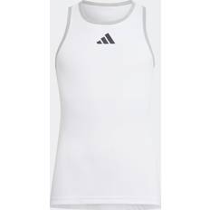 Adidas Girl's Club Tank Top - White (HS0566)