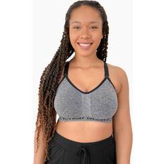 Kindred Bravely Maternity Busty Sublime Nursing Sports Fits 30E-40I Grey heather Grey heather