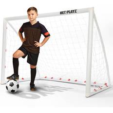 Net Playz 6-Foot Backyard Soccer Goal, White