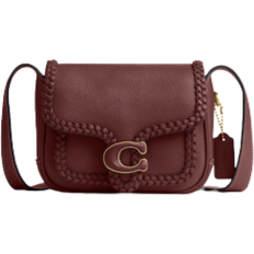 Coach Tabby Messenger 19 With Braid - Brass/wine