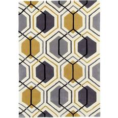 Think Rugs Hong Kong 7526 Grey, Yellow 120x170cm