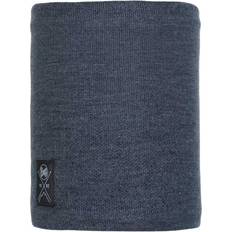 Buff Knitted & Polar Neo Scarf - Navy