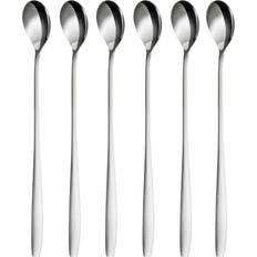 Silver Long Spoons Gräwe 6 Stück Long Spoon 4pcs