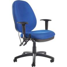 Black Office Chairs Dams International Sofia adjustable lumbar Office Chair 109.5cm