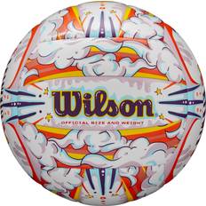 Wilson Graffiti Peace White/Orange Volleyball