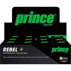 Prince Squash Balls Prince Rebel single yellow 12 ball box squash
