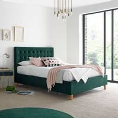 Bedmaster Kingham Green Velvet Double