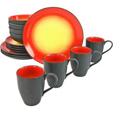 Ceramic - Red Dinner Sets Creatable red 16tlg steingut Service 4Stk.