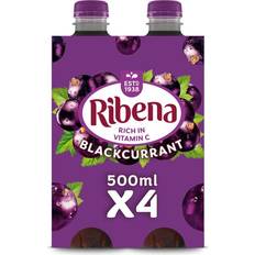 Ribena Blackcurrant Juice Drink Fat-Free Rich Vitamin 24x500ml