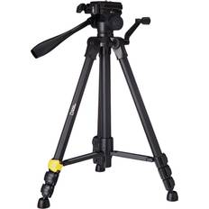 National Geographic PhotoTripod Kit Large, with Carrying Bag, 3-Way Head, Quick Release, 4-Section Legs Lever Locks, Geared Centre Column,Load up 3kg, Aluminium, for Canon, Nikon, Sony, NGHP001