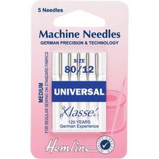 Hemline universal machine needles medium 80/12