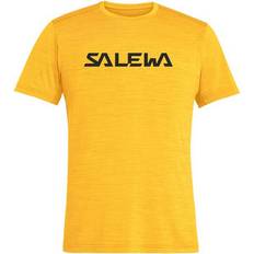 Salewa Puez Hybrid Dry S/S Tee Sport shirt 50, yellow