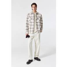 H&M Men Beige Padded overshirt