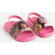 Pink Flip Flops Children's Shoes H&M Girl's Printed Pool Shoes - Pink/Encanto