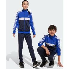 Adidas Essentials 3-Stripes Tiberio Tracksuit - Semi Lucid Blue/White/Legend Ink/White