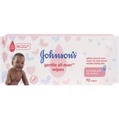 Johnson's Wipes & Washcloths Johnson's Gentle Baby Wipes, 72 Wipes Pack of 6