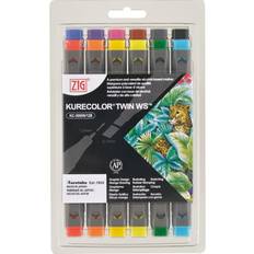 Kuretake Alcohol-Based Marker-Dual tip, Multi, Medium