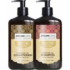 Arganicare castor oil hair kit shampoo & conditioner 2 x400ml