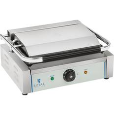 Royal Catering Contact Grill Ribbed