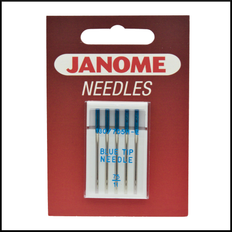 Janome blue tip needles