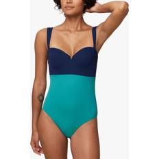 Triumph Swimsuits Triumph Summer Glow Padded Swimsuit Green/Navy 16B