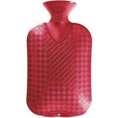 Heat Bottles Fashy hot water bottle, rubber, red