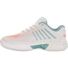 Turquoise - Women Racket Sport Shoes K Swiss Hypercourt Express Clay Court Shoe Women white