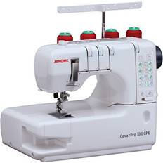 Janome 1000CPX Cover Pro Stitch Machine and Kit