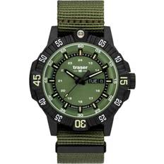 Traser H3 110726 P99 Q Tactical Einsatzuhr Grün mit Textilband