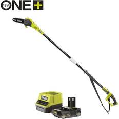 Branch Saws Ryobi RPP182020C 18V ONE 20cm Cordless Pole Saw Starter Kit 1x2.0Ah