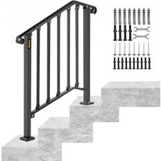 VEVOR Handrail Picket 2 Fits 2 or 3 Steps Outdoor Stair Rail