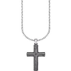 Save Brave BJORN Necklace - Silver/Black