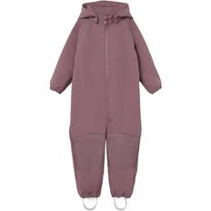 Boys Soft Shell Overalls Children's Clothing Name It Alfa Softshell Suit - Wistful Mauve (13165364)