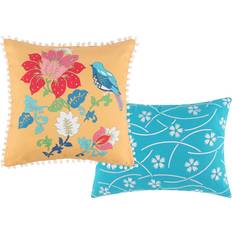 Greenland Home Fashions Thalia Bohemian Floral Complete Decoration Pillows