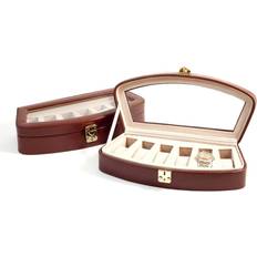 Bey-Berk Leather Box Brown Brown