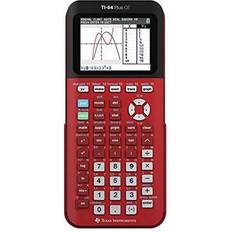 Ti 84 calculator Texas Instruments Texas Instruments TI-84 Plus cE Radical Red graphing calculator