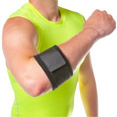 BraceAbility Counterforce Tendonitis Strap Support Band for Tennis & Golfers Elbow Pain