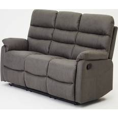 3 Seater - Recliner Sofas GRS Suite Grey Sofa 202cm 3 Seater