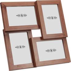 Maison & White Multi Picture Aperture Photo Frame 30x30cm 4pcs