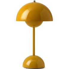 Metal Table Lamps &Tradition Flowerpot VP9 Mustard Table Lamp 29.5cm