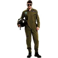 My Other Me Adult Top Gun Costume