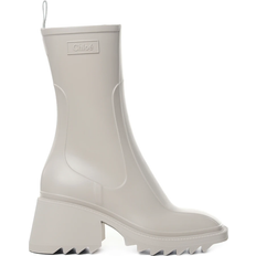 Plastic Ankle Boots Chloé Betty - White