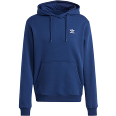 Adidas Recycled Fabric Jumpers adidas Trefoil Essentials Hoodie - Night Indigo