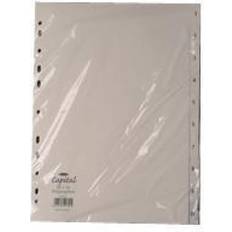 White Leaflet Stands White Box A4 1-10 Polypropylene WX01353
