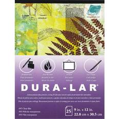 Grafix Dura-Lar Pad .005mm Clear 9in 12in