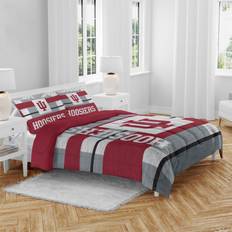 Pegasus Indiana Hoosiers Heathered Stripe Queen Bedspread