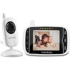 Baby Monitors on sale HelloBaby wireless video monitor with digital camera, 3.2 inch screen night